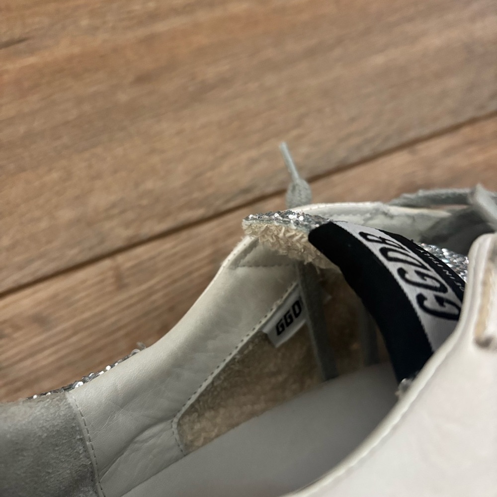 Golden Goose Glitter and Gray Star Sneakers - Picture 16 of 16